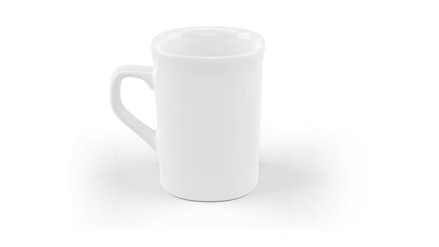 Free White Ceramic Mug Mockup Isolated Psd