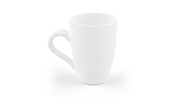 Free White Ceramic Mug Mockup Isolated Psd