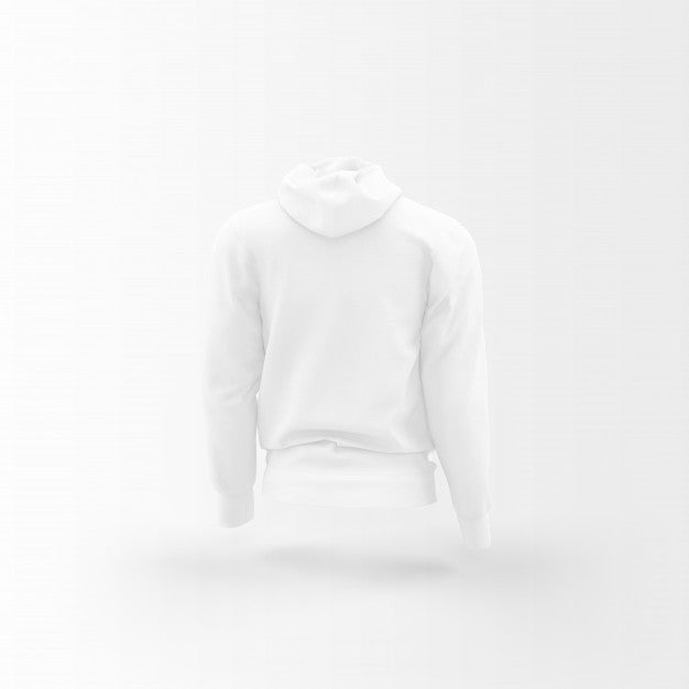 Free White Jacket Floating On White Psd