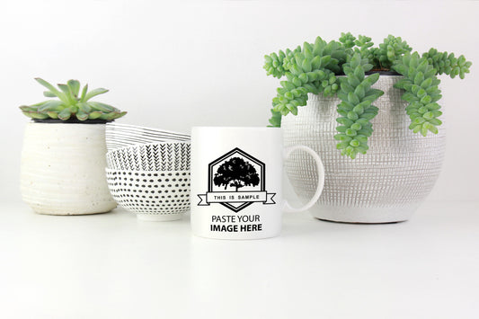 Free White Mug Product Mockup