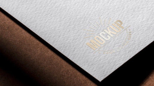 Free White Paper Business Card Mock-Up Psd