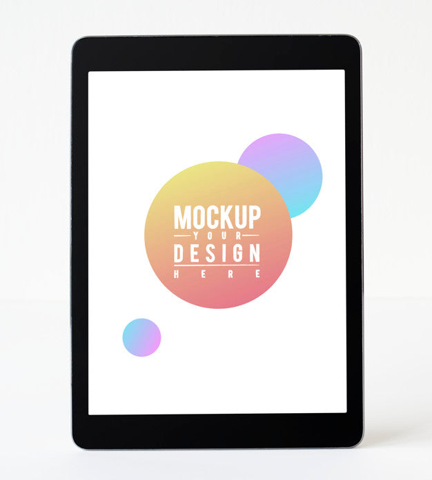 Free Wireless Tablet Screen Mockup Template Psd