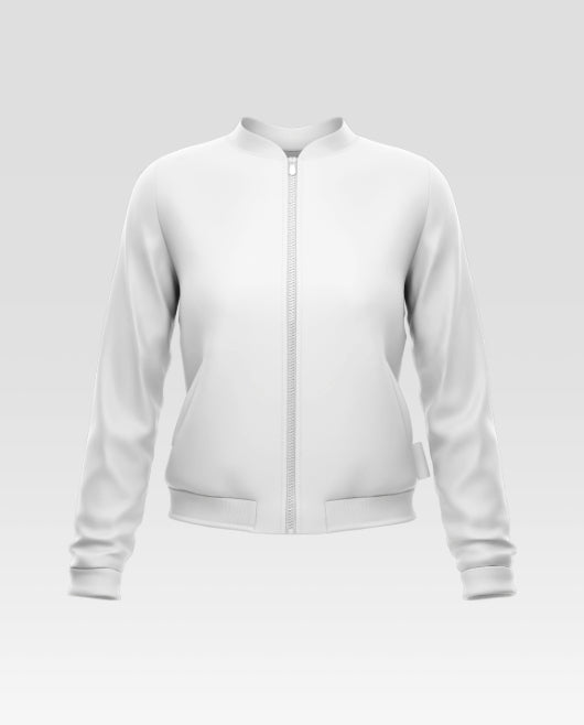 Free Women’S Bomber Mockup