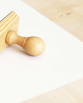 Free Wood Stamp Mockup