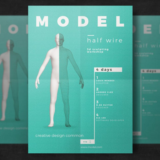 Free Workshop Flyer Template Psd